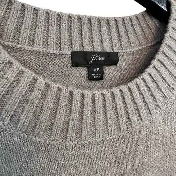 J. Crew Geometric Fair Isle Wool Blend Crewneck Sweater Size XS - Picture 2 of 6